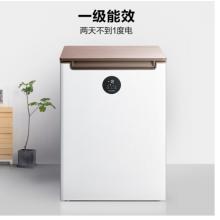 美的(Midea)150升 迷你小冷柜 冷藏冷凍變溫柜 抑菌凈味 一級(jí)能效 單溫小冰箱 (白色) BD/BC-150KEV