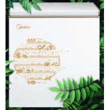 美的(Midea)143升 電腦智能控溫 迷你小冷柜 一級能效 單溫小冰箱 BD/BC-143KEM(E)