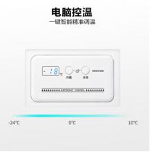 美的(Midea)99升 電腦智能控溫 迷你小冷柜 一級(jí)能效 單溫小冰箱 BD/BC-99KEM(E)