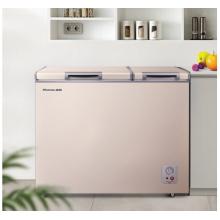 海信(Hisense) 206升一級能效雙溫冰柜 養(yǎng)鮮凈化 冷凍冷藏保鮮柜節(jié)能商用冷柜雙開冰箱鈦空金B(yǎng)CD-206NUD