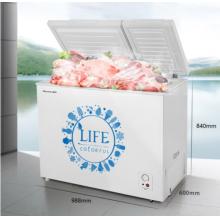 海信(Hisense) 206升一級能效雙溫冰柜 冷凍冷藏保鮮 節(jié)能商用冷柜 臥式雙開門冰箱 BCD-206NU/A