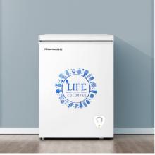 海信（Hisense）100升 冷藏冷凍轉換冰柜 小型迷你冷柜 節(jié)能靜音 BD/BC-100N/A