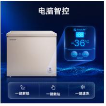 容聲(Ronshen) 205升 冷藏冷凍轉(zhuǎn)換冰柜 頂開門小冷柜 一級能效 電腦控溫 BD/BC-205MSYA