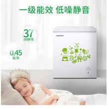 容聲(Ronshen) 145升 冰柜   冷藏冷凍轉(zhuǎn)換 一級能效 小型迷你 BD/BC-145MB