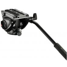 曼富圖（Manfrotto）云臺 MVH500AH 液壓阻尼 701HDV升級款 攝影攝像兩用云臺 承重5kg