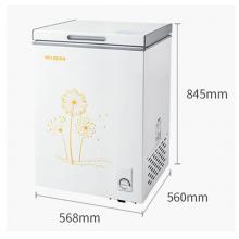 美菱(MELING)98升 冷藏冷凍轉(zhuǎn)換冰柜 節(jié)能迷你小冷柜 一級(jí)能效  頂開(kāi)門(mén)BC/BD-98DT