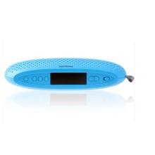 飛利浦(PHILIPS)SBM130BLU U盤插卡音箱 便攜時尚迷你音響 雙喇叭立體聲 FM收音機(jī) 功能音響 藍(lán)色