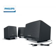 飛利浦 PHILIPS SPA331音箱電腦音響桌面低音炮USB小音箱超重低音喇叭多媒體迷你音響2.1