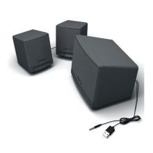 飛利浦 PHILIPS SPA331音箱電腦音響桌面低音炮USB小音箱超重低音喇叭多媒體迷你音響2.1