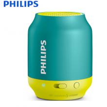 飛利浦(PHILIPS)BT25A 迷你無線藍(lán)牙小音箱 戶外便攜音箱 車載音響電腦音響 藍(lán)色