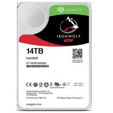 希捷(Seagate) NAS硬盤 14TB 256MB 7200轉(zhuǎn) PMR CMR垂直技術(shù) 網(wǎng)絡(luò)存儲 SATA 希捷酷狼IronWolf ST14000VN0008
