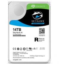 希捷(Seagate)14TB 256MB 7200RPM 監(jiān)控級硬盤 SATA 希捷酷鷹SkyHawk AI系列(ST14000VE0008)全天候安防監(jiān)控