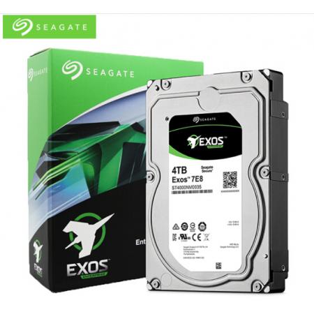 希捷(Seagate)4TB 128MB 7200RPM 企業(yè)級(jí)硬盤 SATA接口 希捷銀河Exos 7E8系列(ST4000NM0035)