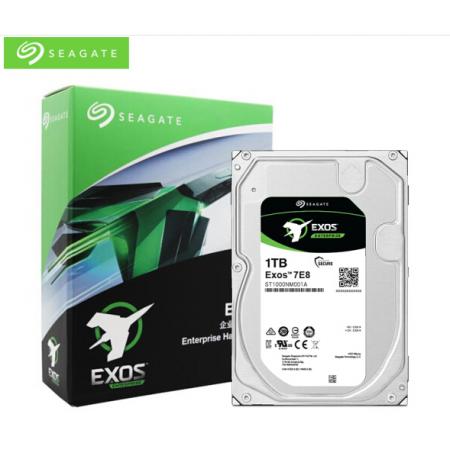 希捷(Seagate)1TB 256MB 7200RPM 企業(yè)級(jí)硬盤 SAS接口 希捷銀河Exos 7E8系列(ST1000NM001A)堅(jiān)固可靠安全耐用