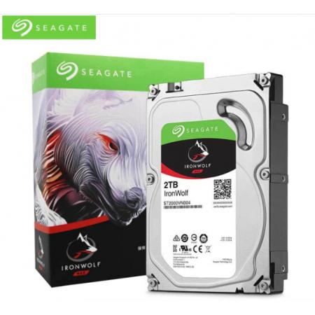 希捷(Seagate) NAS硬盤 2TB 64MB 5900轉(zhuǎn) PMR CMR垂直磁記錄 網(wǎng)絡(luò)存儲 SATA 希捷酷狼IronWolf ST2000VN004