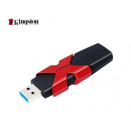 金士頓（Kingston）128GB USB3.1 U盤 HXS3 讀速350MB/s 高速酷炫 多平臺兼容