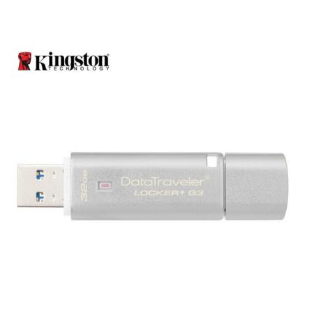 金士頓（Kingston）u盤USB3.0 DTLPG3硬件金屬加密U盤搭掛繩 32G 讀取135M/s 寫入40M/s