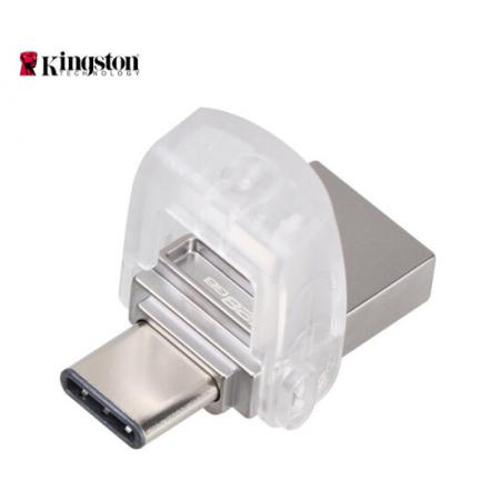 金士頓（Kingston）128GB Type-C USB3.1 U盤 DTDUO3C 雙接口設(shè)計(jì) 支持蘋果MacBook
