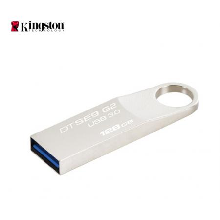 金士頓（Kingston）128GB USB3.0 U盤 DTSE9G2 銀色 金屬外殼 高速讀寫