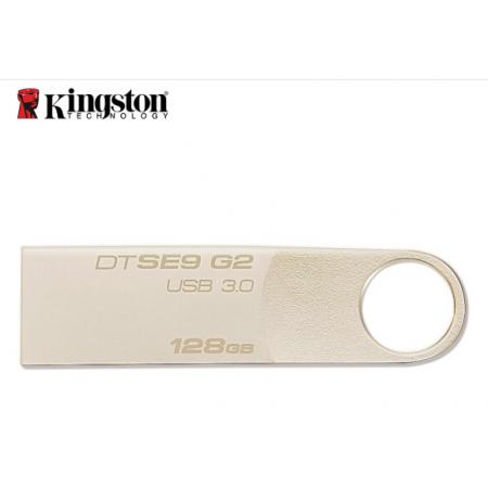金士頓（Kingston）u盤 USB3.0 DTSE9G2 高速金屬優(yōu)盤 金屬U盤128G