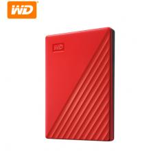 西部數(shù)據(jù)(WD)5TB USB3.0移動硬盤My Passport隨行版 2.5英寸 紅色(密碼保護 自動備份)WDBPKJ0050BRD