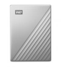 西部數(shù)據(jù)(WD)4TB Type-C移動硬盤My Passport Ultra for Mac 2.5英寸 銀色(密碼保護(hù) 自動備份)WDBPMV0040BSL
