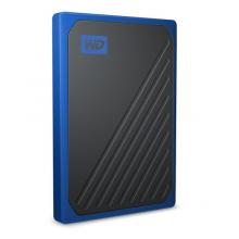 西部數(shù)據(jù)(WD)1TB USB3.0 移動硬盤 固態(tài)(PSSD)My Passport Go鈷藍色(堅固耐用 小巧便攜)WDBMCG0010BBT