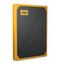 西部數(shù)據(jù)(WD)1TB USB3.0移動硬盤 固態(tài)(PSSD)My Passport Go琥珀色(堅固耐用 小巧便攜)WDBMCG0010BYT