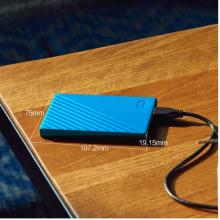 西部數(shù)據(jù)(WD)4TB USB3.0移動(dòng)硬盤My Passport隨行版 2.5英寸 藍(lán)色