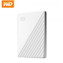 西部數據(WD)4TB USB3.0移動硬盤My Passport隨行版 盒套裝 2.5英寸白色