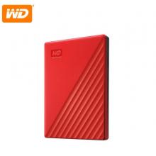 西部數據(WD)2TB USB3.0移動硬盤My Passport隨行版 2.5英寸紅色+數據恢復服務