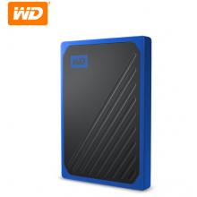 西部數據(WD)500GB USB3.0移動硬盤 固態(tài)(PSSD)My Passport Go鈷藍色(堅固耐用 小巧便攜)WDBMCG5000ABT