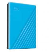 西部數據(WD)1TB USB3.0移動硬盤My Passport隨行版 2.5英寸藍色+2年存儲設備數據恢復服務