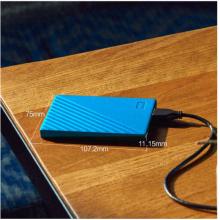 西部數(shù)據(jù)(WD)1TB USB3.0移動(dòng)硬盤My Passport隨行版 2.5英寸藍(lán)色