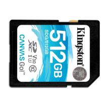 金士頓（Kingston）SD卡高速   內存大卡class10 U3 V30 512G(SDHC讀取90M/s 寫入45M/s）