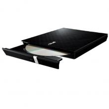 華碩(ASUS) 8倍速 外置DVD刻錄機 移動光驅(qū) 支持USB/Type-C接口 (兼容蘋果系統(tǒng)/SDRW-08U9M-U)-黑色