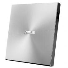 華碩(ASUS) 8倍速 USB2.0 外置DVD刻錄機(jī) 移動光驅(qū) 銀色(兼容蘋果系統(tǒng)/SDRW-08U5S-U