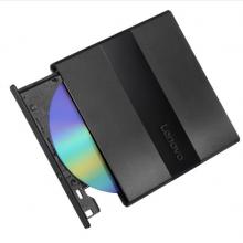 聯(lián)想（Lenovo）8倍速 USB2.0 外置光驅(qū) DVD刻錄機(jī) 移動(dòng)光驅(qū) 黑色(兼容Win7/8/10/XP/蘋(píng)果MAC雙系統(tǒng)/DB75-Plus
