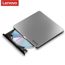 聯(lián)想（Lenovo）8倍速 鋁合金Type-C/USB外置光驅(qū) 外置DVD刻錄機(jī) 移動(dòng)光驅(qū) Windows/MAC系統(tǒng)/DB85（銀黑色）