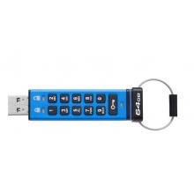 金士頓（Kingston）64GB USB3.1 U盤 DT2000 讀速135MB/s 256位AES硬件數(shù)字加密