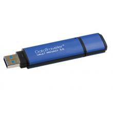 金士頓（Kingston）64G USB3.0 U盤 DTVP30 256位AES專業(yè)硬件金屬加密 雙重數(shù)據(jù)保護(hù)