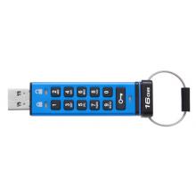 金士頓（Kingston）16GB USB3.1 U盤 DT2000 讀速120MB/s 256位AES硬件數(shù)字加密