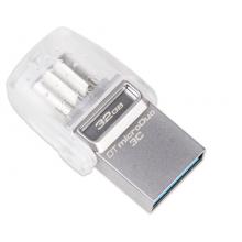 金士頓（Kingston）u盤 USB3.1和Type-C雙接口DTDUO3C 安卓手機電腦優(yōu)盤兩用U盤128G