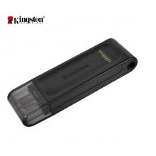 金士頓（Kingston）128GB USB3.2 Gen1 Type-C U盤 DT70 黑色