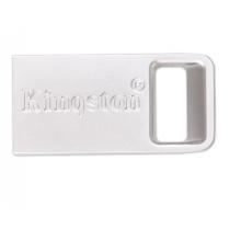 金士頓（Kingston）64GB USB3.1 U盤 DTMC3 銀色金屬 讀速100MB/s U盤 便攜環(huán)扣