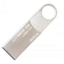 金士頓（Kingston）64GB USB3.0 U盤 DTSE9G2 銀色 金屬外殼 高速讀寫