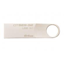 金士頓（Kingston）64GB USB3.0 U盤 DTSE9G2 銀色 金屬外殼 高速讀寫
