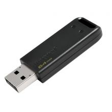 金士頓（Kingston）USB2.0 DT20電腦系統(tǒng)優(yōu)盤商務(wù)辦公汽車載高速U盤 黑色時尚64G
