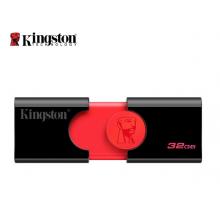金士頓（Kingston）u盤 USB3.1 DT106系統(tǒng)投標車載高速U盤優(yōu)盤 黑紅款 精英版 32G