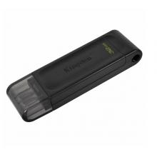 金士頓（Kingston）u盤USB3.2 手機Type-C單接口 DT70 高速閃存盤 32G